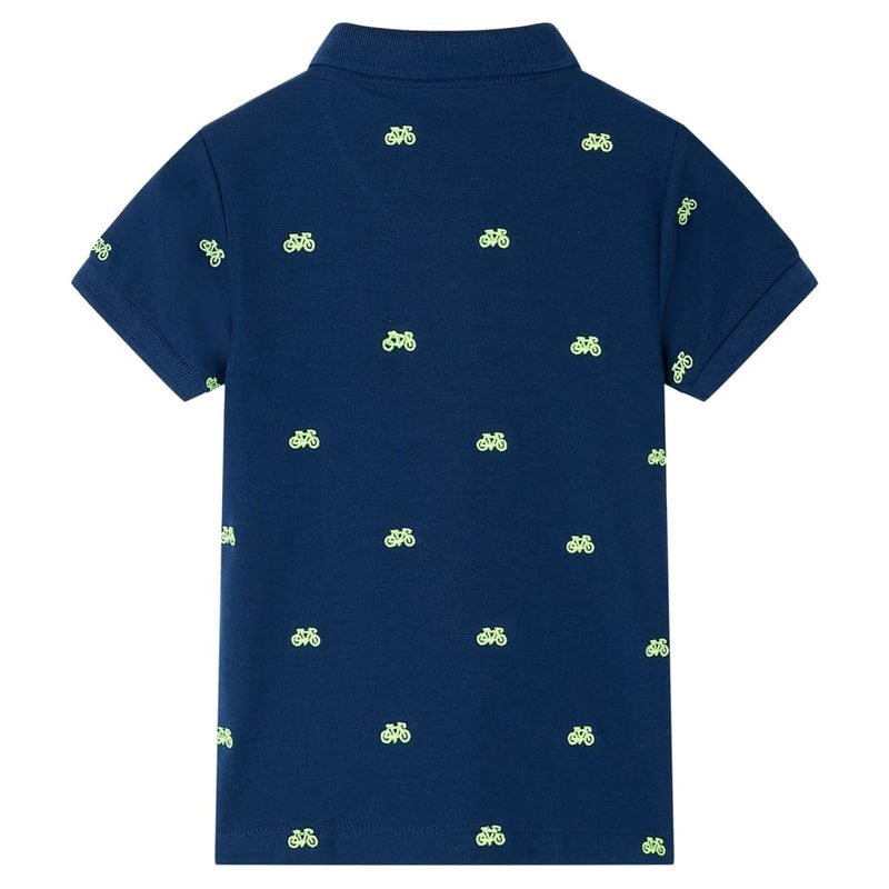 Load image into Gallery viewer, Vidaxl kinderpoloshirt 92 marineblauw
