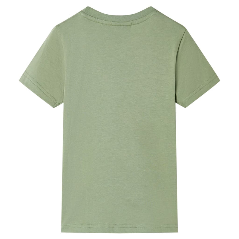 Load image into Gallery viewer, Vidaxl kindershirt met korte mouwen 116 lichtkakikleurig
