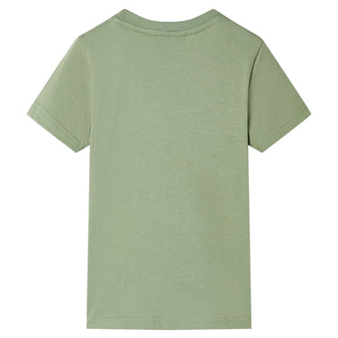 Vidaxl kindershirt met korte mouwen 128 lichtkakikleurig
