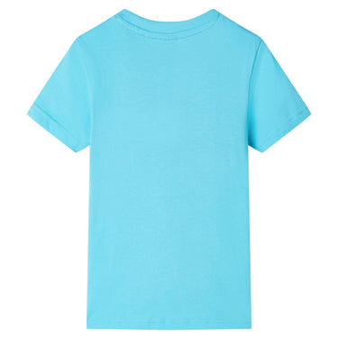 Vidaxl kindershirt met korte mouwen 140 zeeblauw