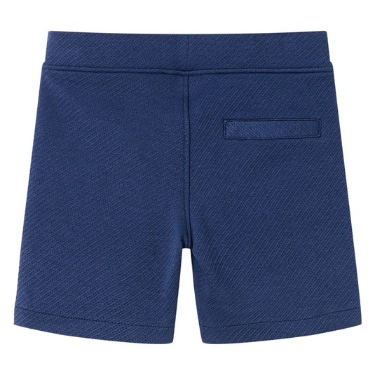 VidaXL Kindershorts met trekkoord 92 donkerblauw