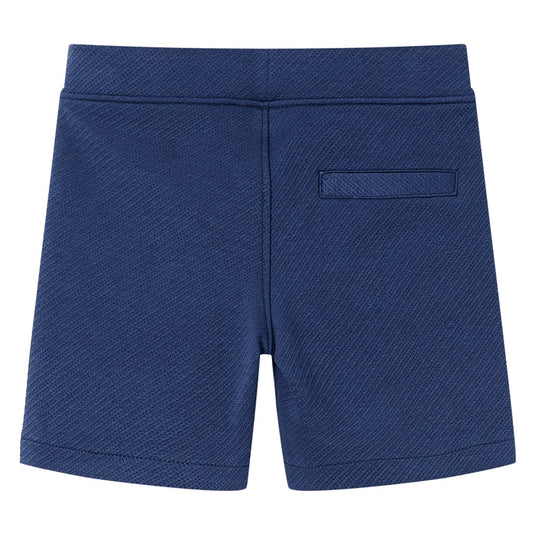 Vidaxl kindershorts met trekkoord 128 donkerblauw