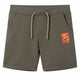 Vidaxl kindershorts met trekkoord 116 donkerkaki