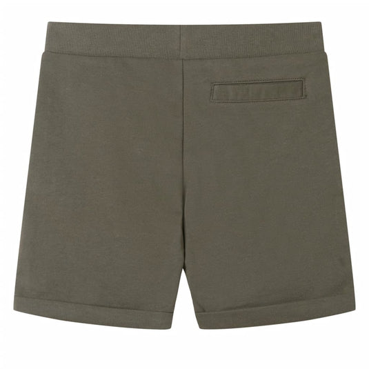 VidaXL Kindershorts met trekkoord 116 donkerkaki