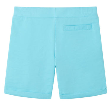 Vidaxl kindershorts met trekkoord 128 zeeblauw