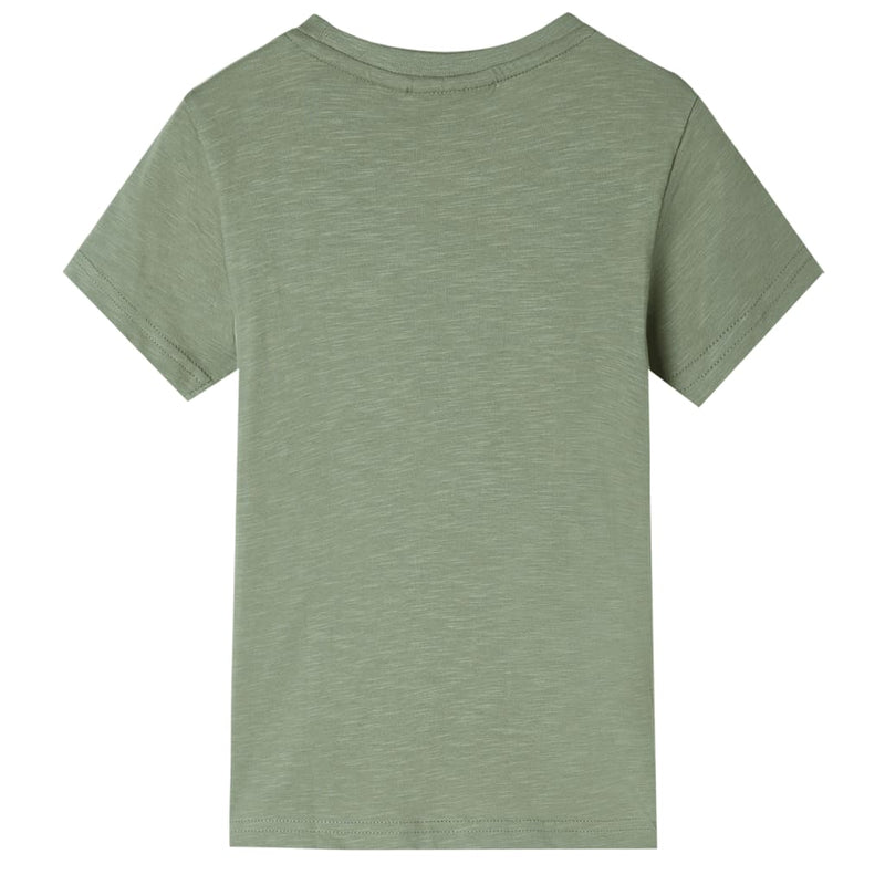 Load image into Gallery viewer, Vidaxl kindershirt met korte mouwen 116 lichtkakikleurig
