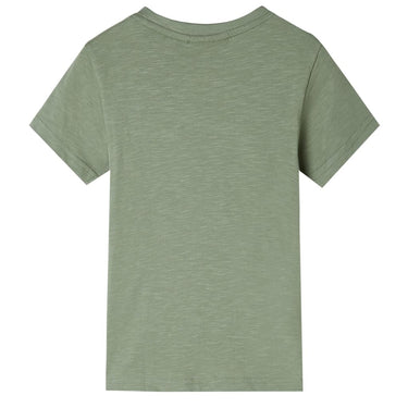 Vidaxl kindershirt met korte mouwen 128 lichtkakikleurig