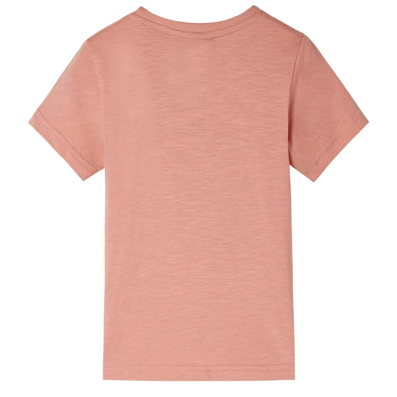 Load image into Gallery viewer, VidaXL Kindershirt met korte mouwen 92 lichtoranje
