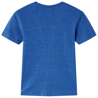 Vidaxl kindershirt 116 gemêleerd donkerblauw