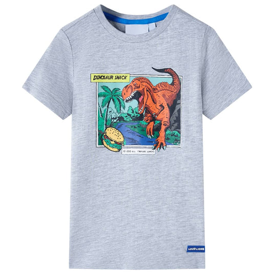 Vidaxl kindershirt 116 grijs