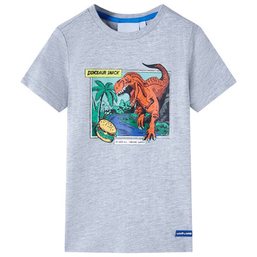 Vidaxl kindershirt 128 grijs