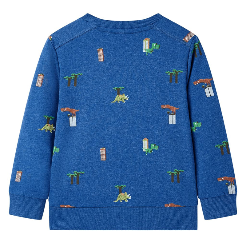 Load image into Gallery viewer, Vidaxl kindertrui 116 gemêleerd donkerblauw
