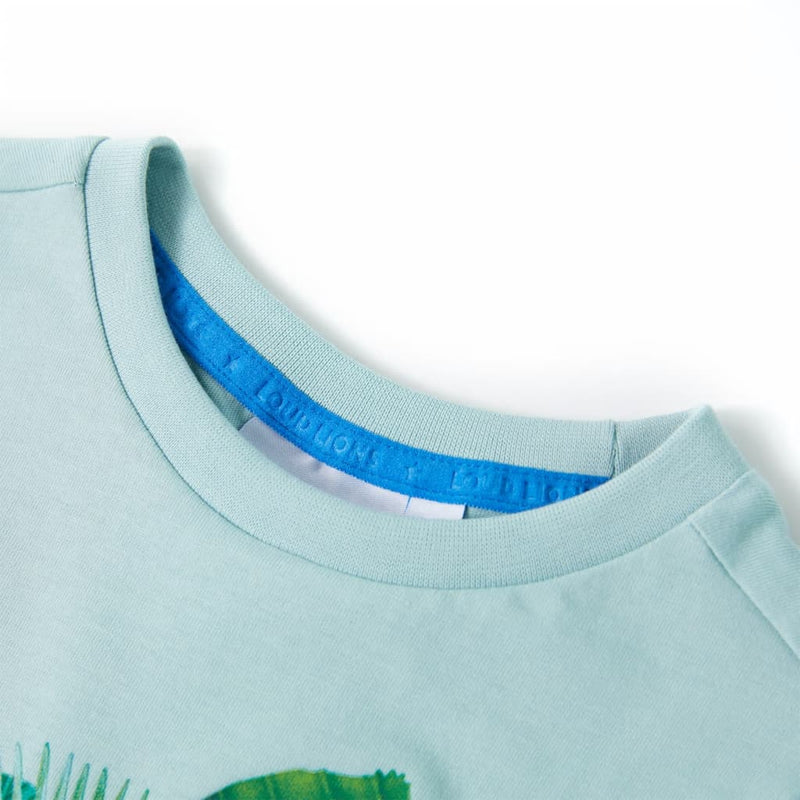 ギャラリービューアに画像をロードする, VidaXL Kindershirt 92 lichtzeeblauw
