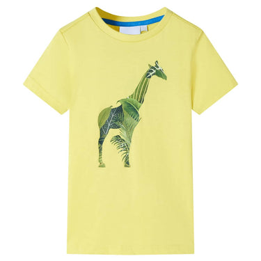 Vidaxl kindershirt 92 geel