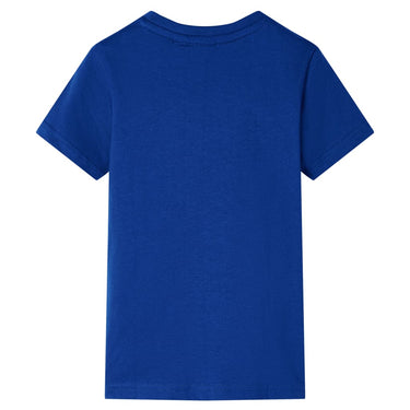 Vidaxl kindershirt 128 donkerblauw