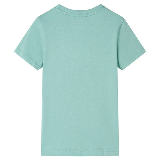 Vidaxl kindershirt 92 lichtkakikleurig