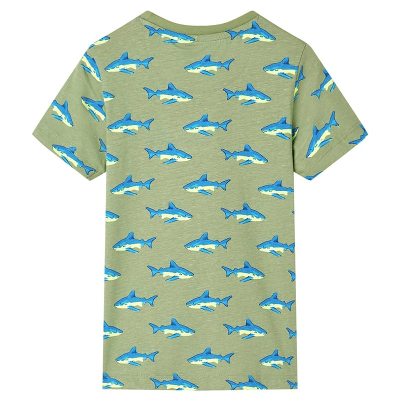 Chargez l'image dans la visionneuse de la galerie, VidaXL Kindershirt 116 lichtkakikleurig
