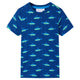 Vidaxl kindershirt 92 donkerblauw
