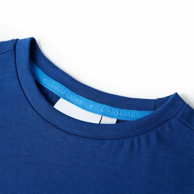 Load image into Gallery viewer, Vidaxl kindershirt 128 donkerblauw
