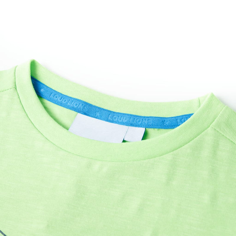 Load image into Gallery viewer, VidaXL Kindershirt 92 neongroen
