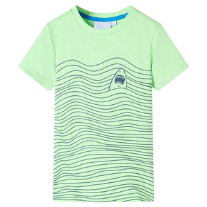 Vidaxl kindershirt 128 neongroen