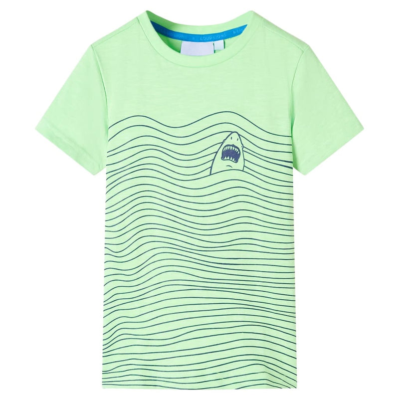 Load image into Gallery viewer, Vidaxl kindershirt 140 neongroen
