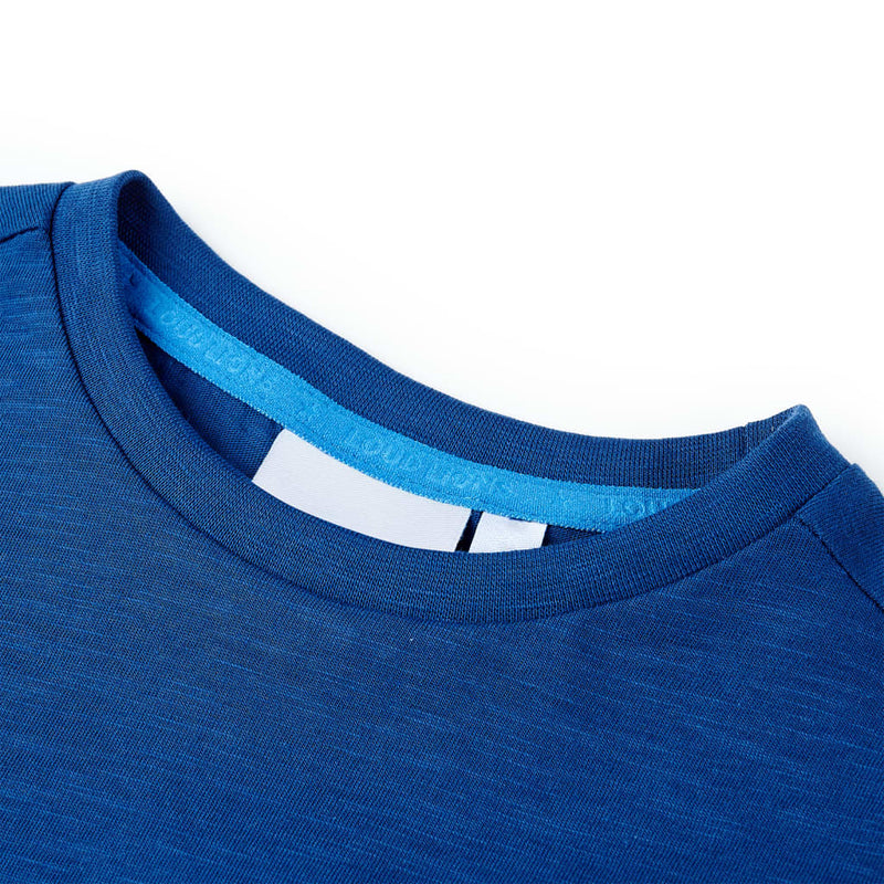 Load image into Gallery viewer, Vidaxl kindershirt 128 donkerblauw
