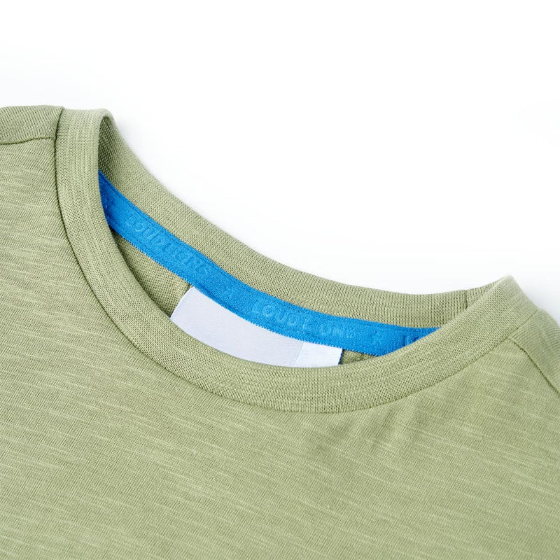 Load image into Gallery viewer, Vidaxl kindershirt 116 lichtkakikleurig
