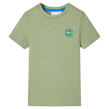 Vidaxl kindershirt 128 lichtkakikleurig