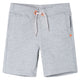 Vidaxl kindershorts met trekkoord 104 grijs