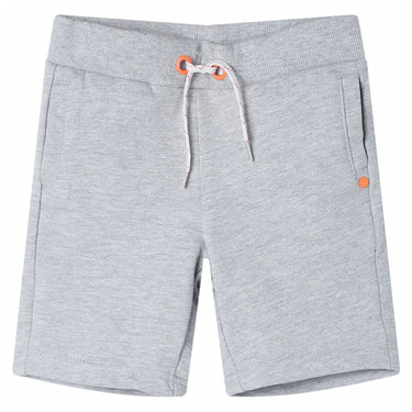 Vidaxl kindershorts met trekkoord 140 grijs