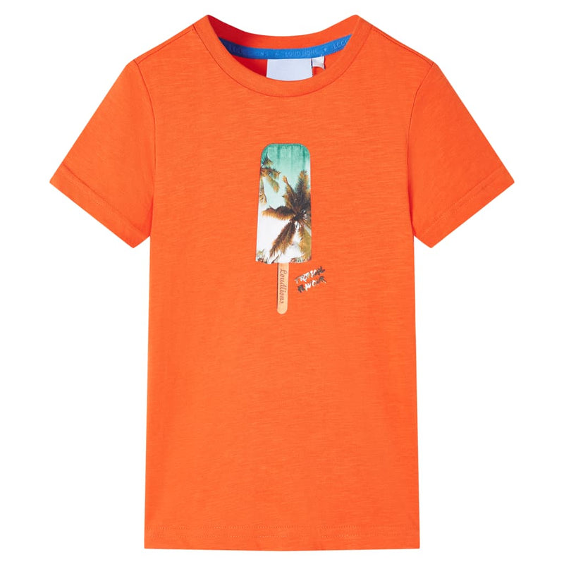 Chargez l'image dans la visionneuse de la galerie, VidaXL Kindershirt 104 donkeroranje
