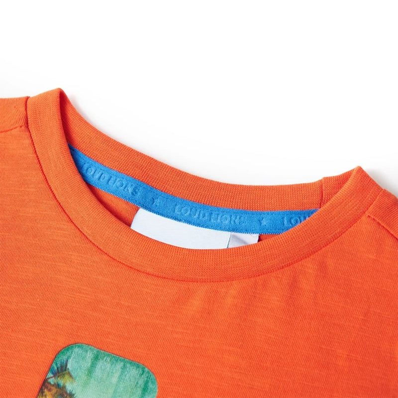 Chargez l'image dans la visionneuse de la galerie, VidaXL Kindershirt 104 donkeroranje
