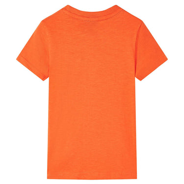 Vidaxl kindershirt 128 donkeroranje