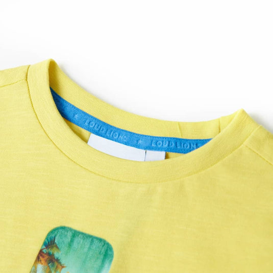 Vidaxl kindershirt 140 geel
