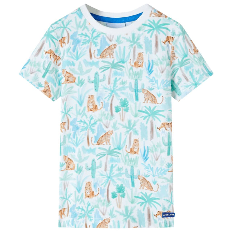 Chargez l'image dans la visionneuse de la galerie, Vidaxl kindershirt 128 ecru
