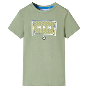 Vidaxl kindershirt 140 lichtkakikleurig
