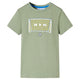 Vidaxl kindershirt 140 lichtkakikleurig