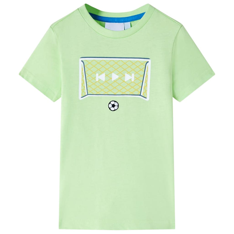 Afbeelding laden in galerijviewer, VidaXL Kindershirt 92 limoengroen
