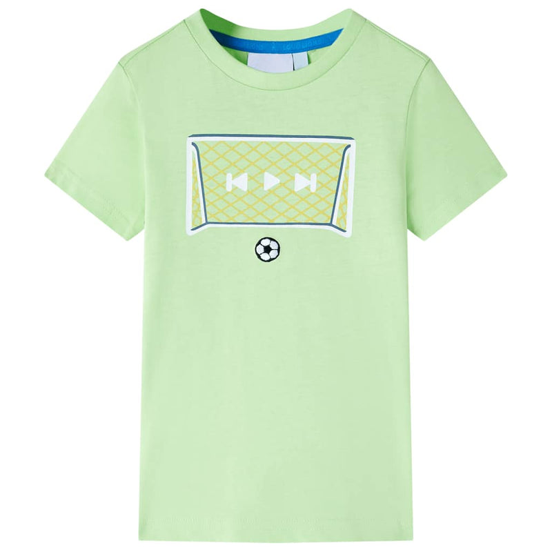 Load image into Gallery viewer, VidaXL Kindershirt 116 limoengroen
