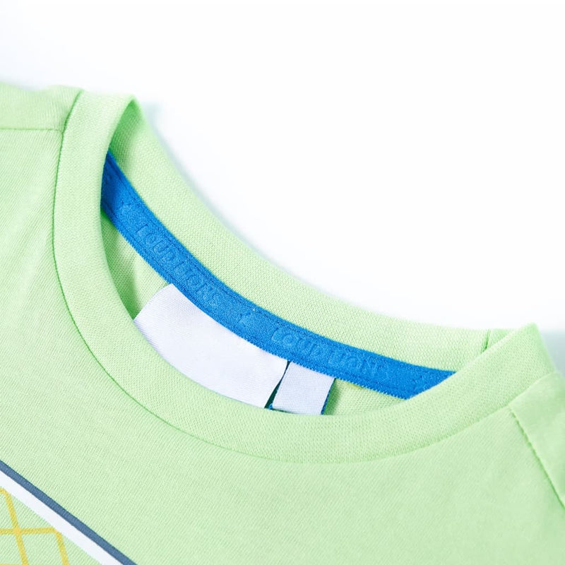 Load image into Gallery viewer, VidaXL Kindershirt 116 limoengroen
