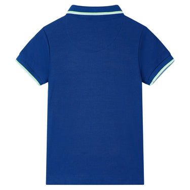 Vidaxl kinderpoloshirt 104 donkerblauw