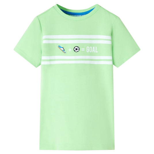 Vidaxl kindershirt 128 neongroen