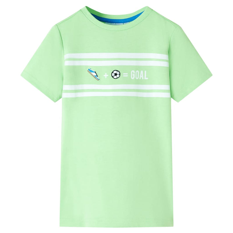 Load image into Gallery viewer, VidaXL Kindershirt 140 neongroen
