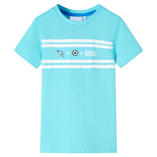Vidaxl kindershirt 116 zeeblauw