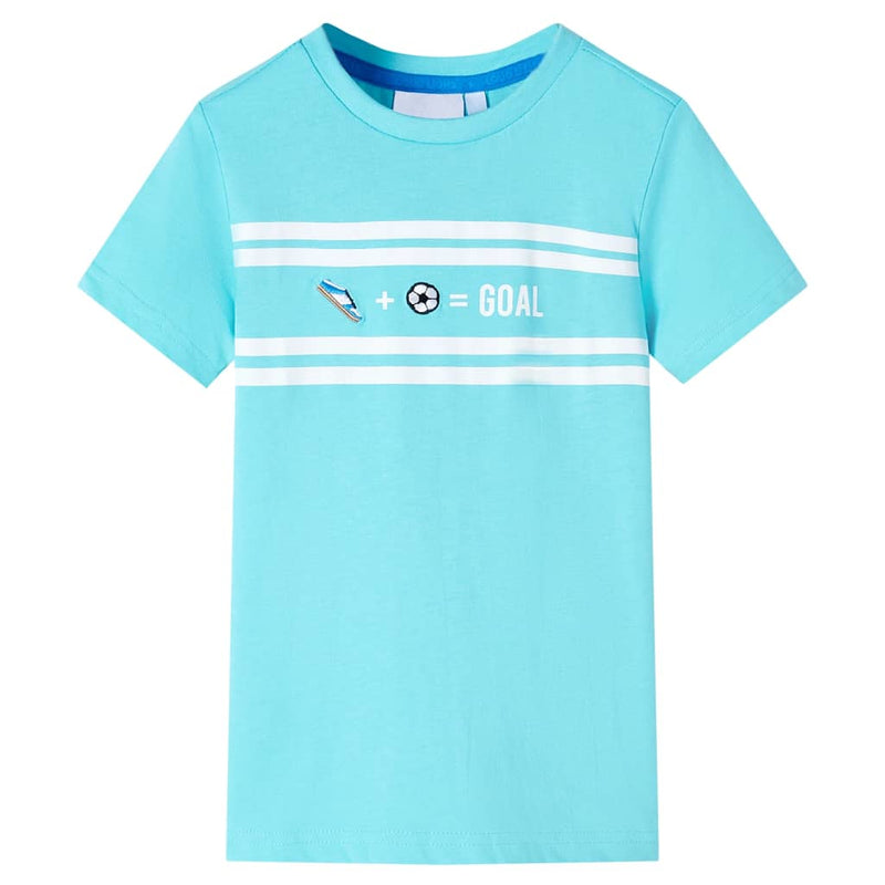 Afbeelding laden in galerijviewer, Vidaxl kindershirt 116 zeeblauw
