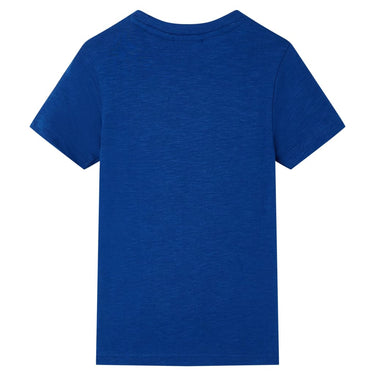 Vidaxl kindershirt 128 donkerblauw