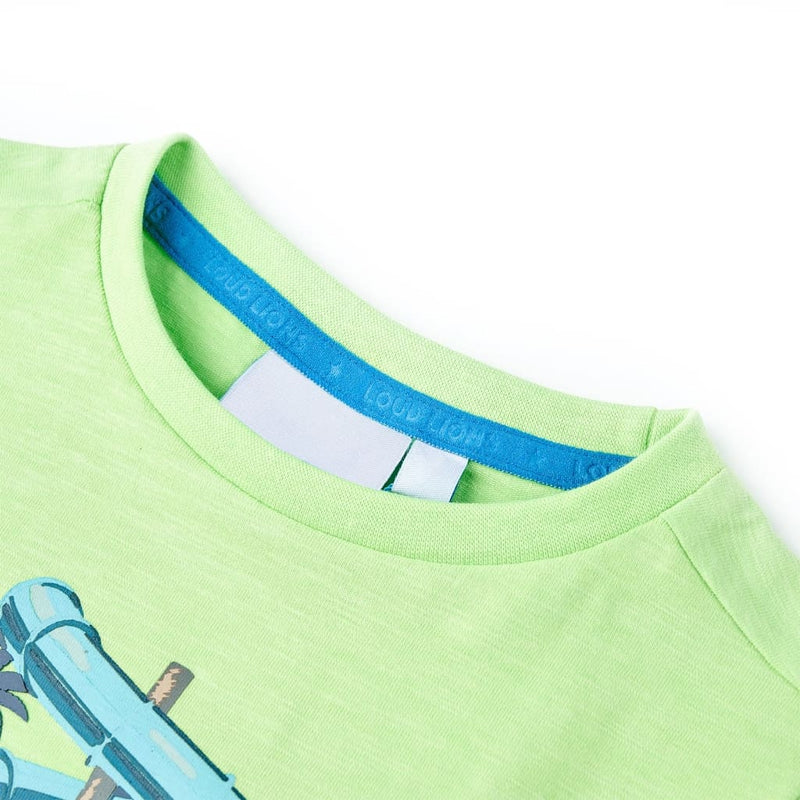 Load image into Gallery viewer, Vidaxl kindershirt 116 neongroen
