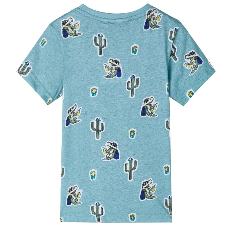ギャラリービューアに画像をロードする, VidaXL Kindershirt 116 gemêleerd lichtgroen
