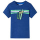 Vidaxl kindershirt 128 gemêleerd donkerblauw
